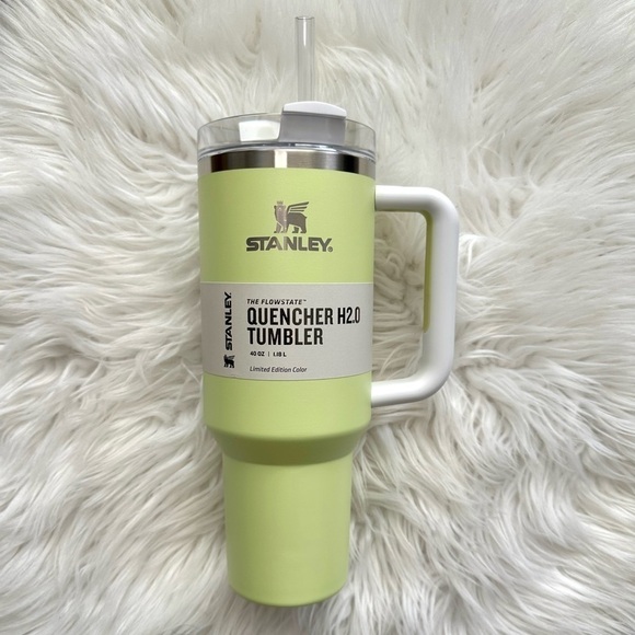 Stanley 40 oz. Adventure Quencher H2.O Flowstate Tumbler Target Exclusive Citron - Picture 1 of 4
